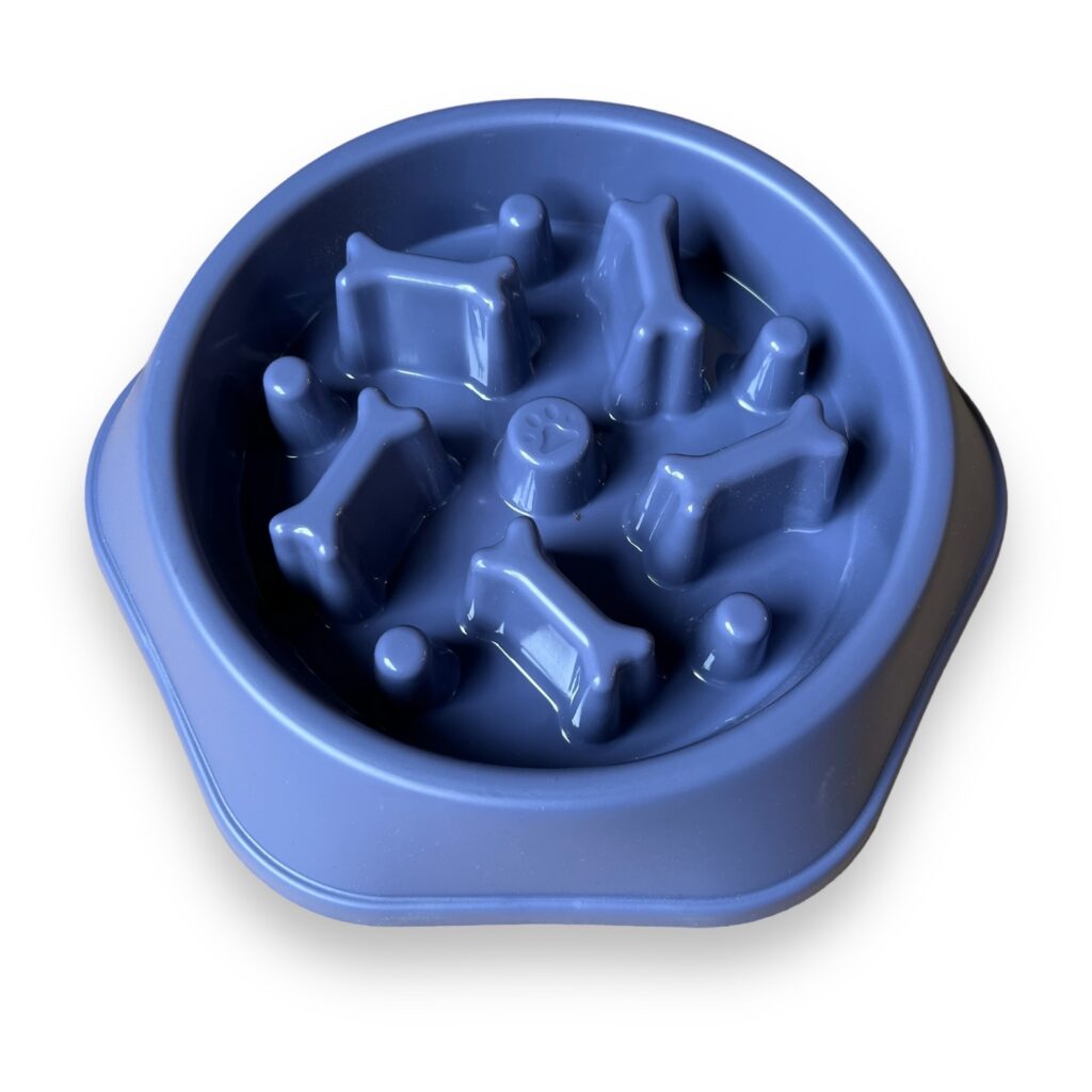 Premium Slow Feeder Madskål Til Hunde Ø20 cm - Lilla